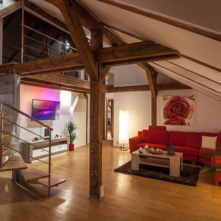 Amazing Charles Bridge Apartment Prag Rum bild